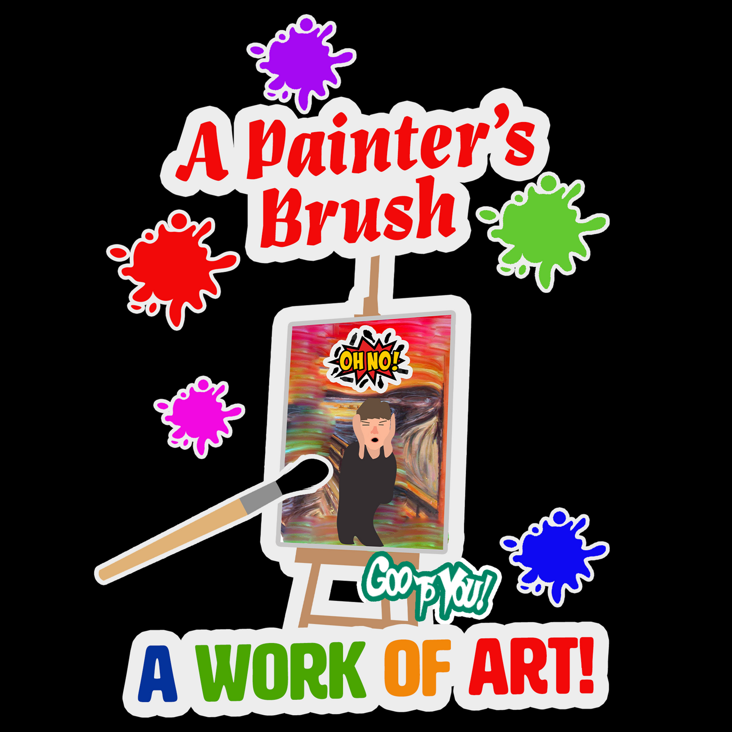 "Work of Art" Festival of the Arts 2025 T-Shirt