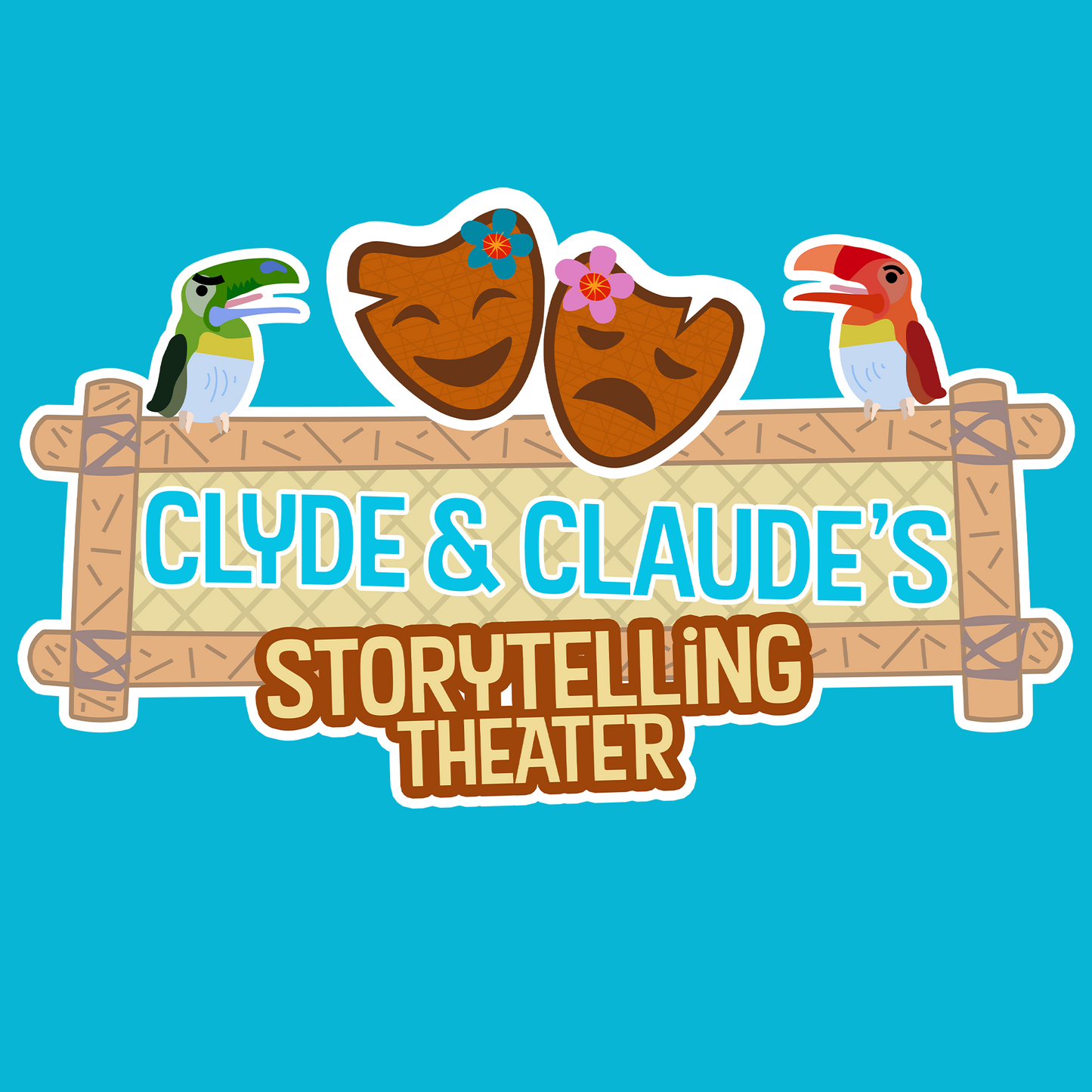 "Clyde & Claude's Storytelling Theater" T-Shirt