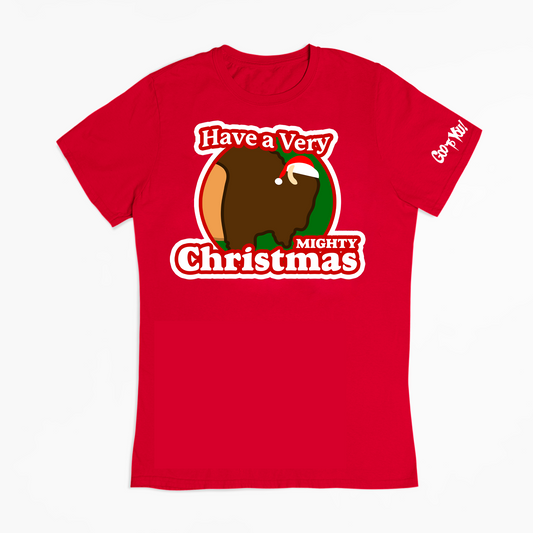"A Very MIGHTY Christmas" Mighty Buffalo T-Shirt