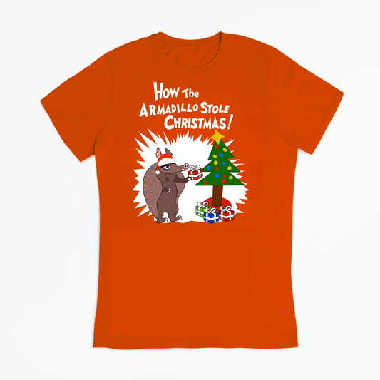 "How The Armadillo Stole Christmas" T-Shirt